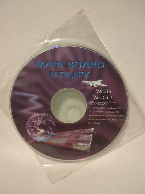 MB003 Main Board Utility, version C3.1 Windows 95 CD Only