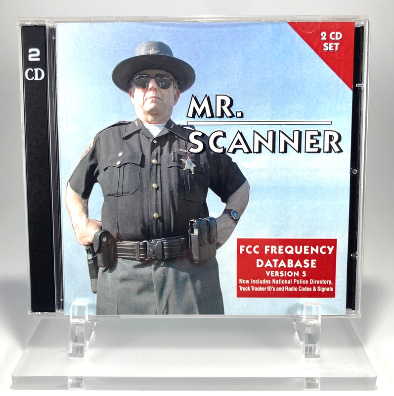 Mr. Scanner 2x CD FCC Frequency Database Version 5 2002 Hobby Radio Stop Bearcat
