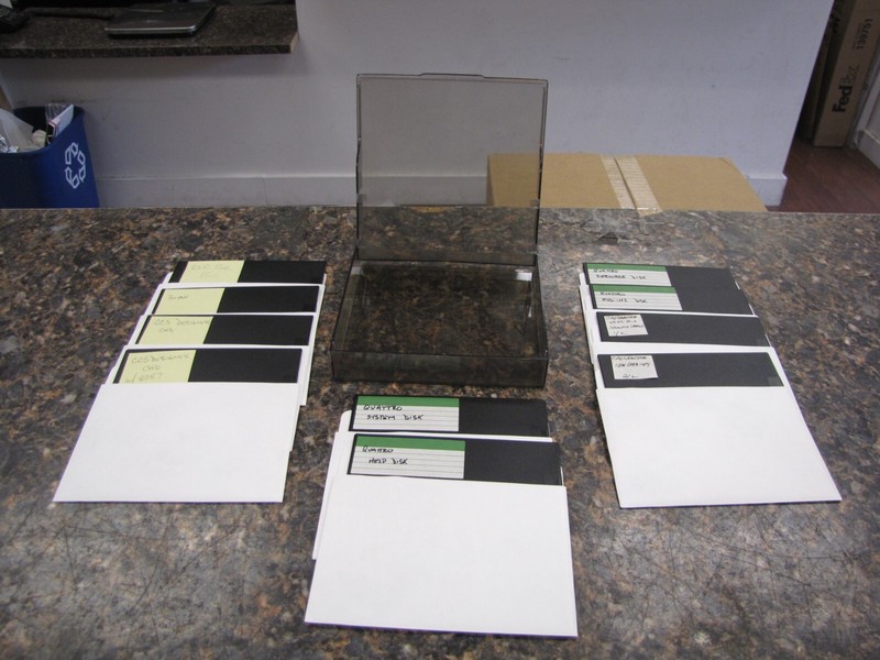 Lot of (10) Software – CAD Designer & Camera/Quattro/ 5.25″ Disks W/Box – MG25