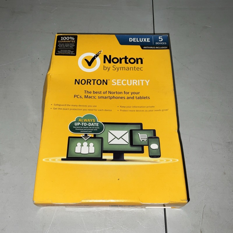 Norton Security Deluxe – 5 Devices