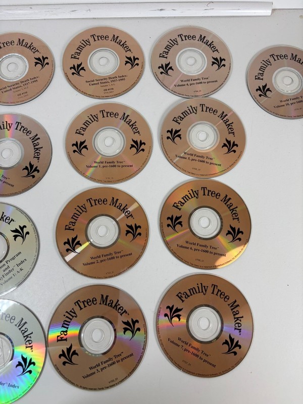 Family Tree Maker Genealogy Software CDs with SSI Archives Set Version 4.4 gallery