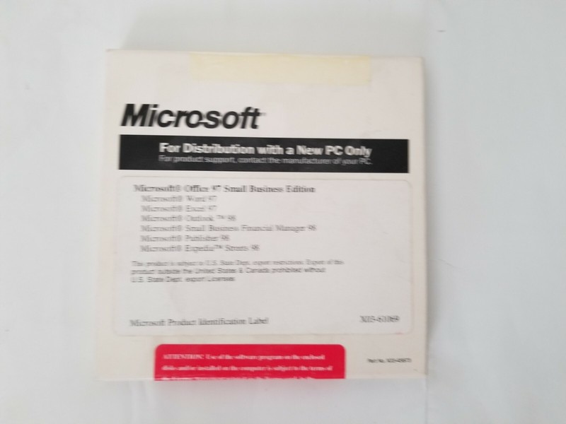 Microsoft Office 97 Small Business Edition , Expedia Streets 98 – 3 CD
