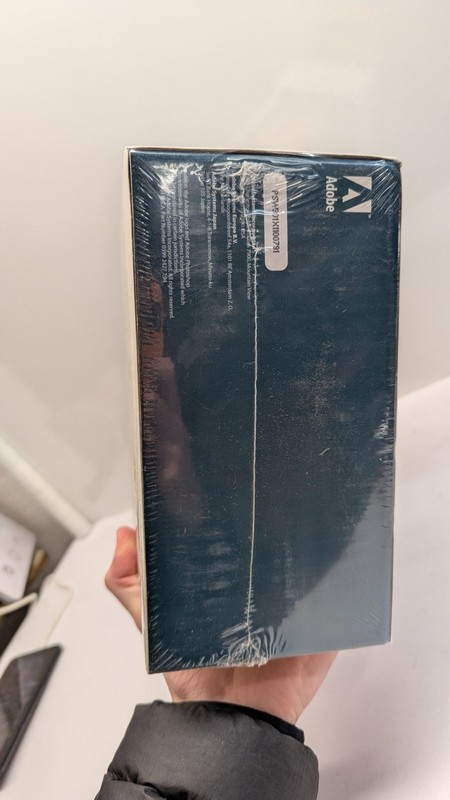 Sealed Adobe Photoshop 3 Macintosh Apple NOS New Collector Software Rare gallery