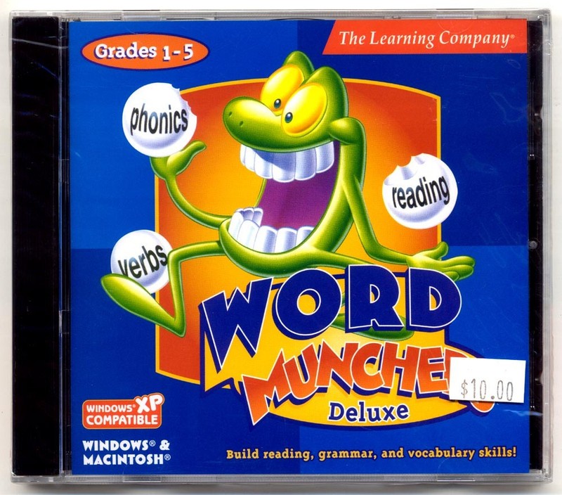 Word Munchers Deluxe (CD, 1997) (PC & Mac) NEW / SEALED!