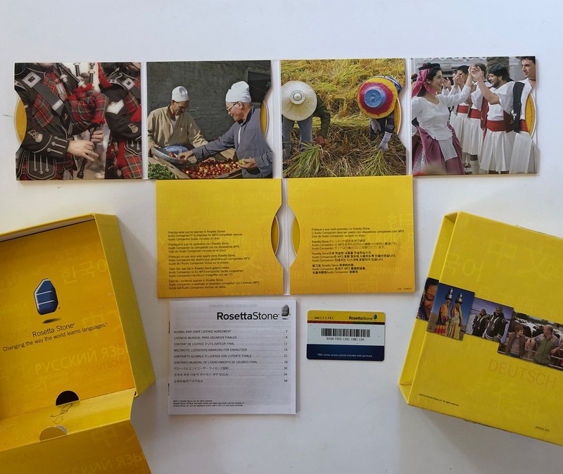 Rosetta Stone Italiano Italian Version 4. Disc Levels 1-4 Missing Level 5 Disc gallery