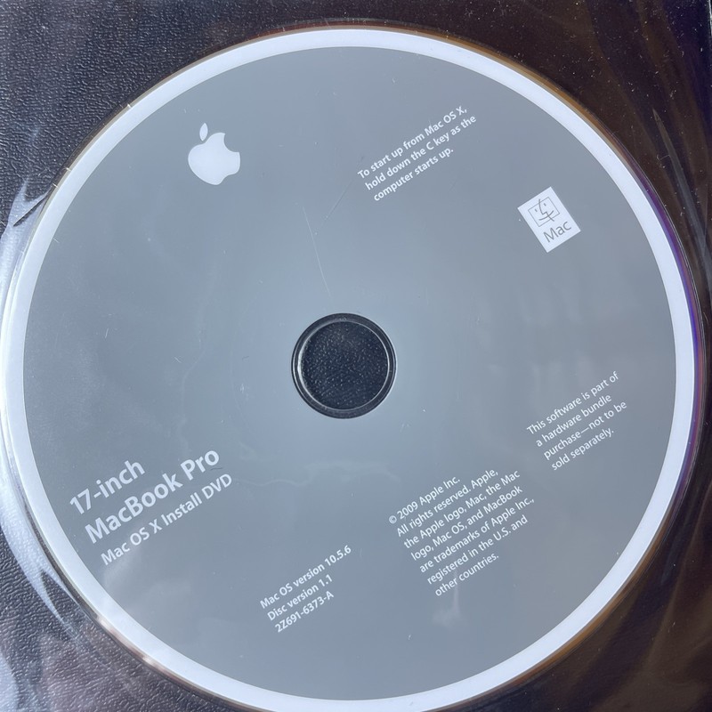 Apple iMac Mac OS X 10.5.6 and Application Install DVD Everything Mac + Else gallery