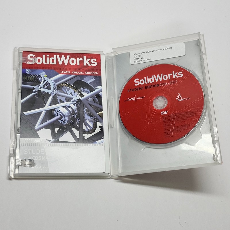 SolidWorks 2006-2007 Student Edition with COSMOS & DWG Editor - Complete w/ Seri gallery