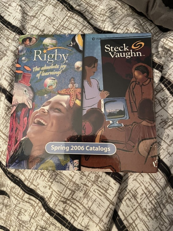 Steck Vaughn SEALED CD Rom Spring 2006 Catalogs Rigby Absolute Joy Of Learning