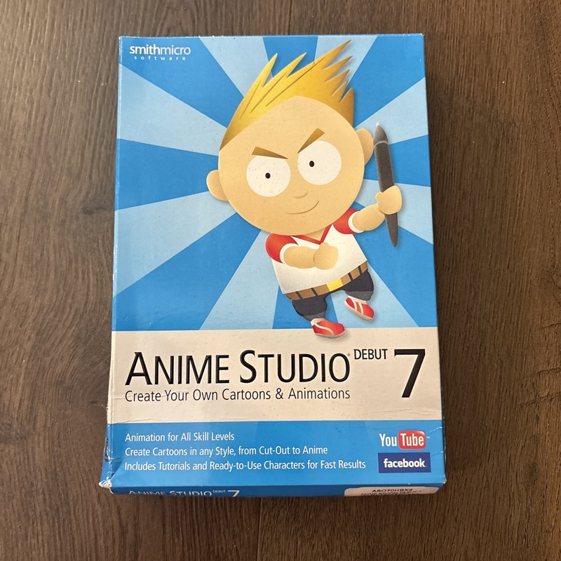 Smith Micro Anime Studio Debut 7 for PC, Mac