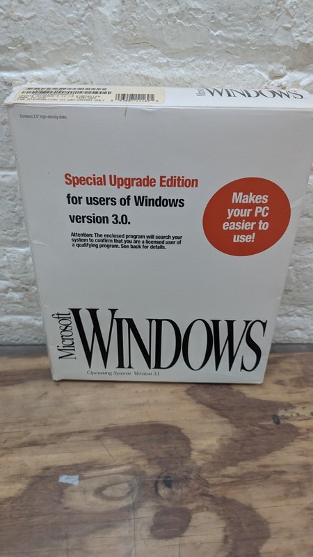 Microsoft Windows Operating System Version 3.1 Special Upgrade Edition Complete gallery