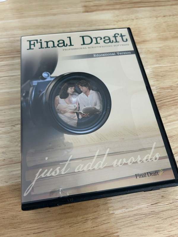 Final Draft Professional Scriptwriting Software Version 8 MAC Windows PC CD 2009