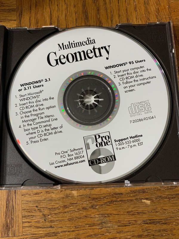 Multimedia Geometry PC Cd gallery