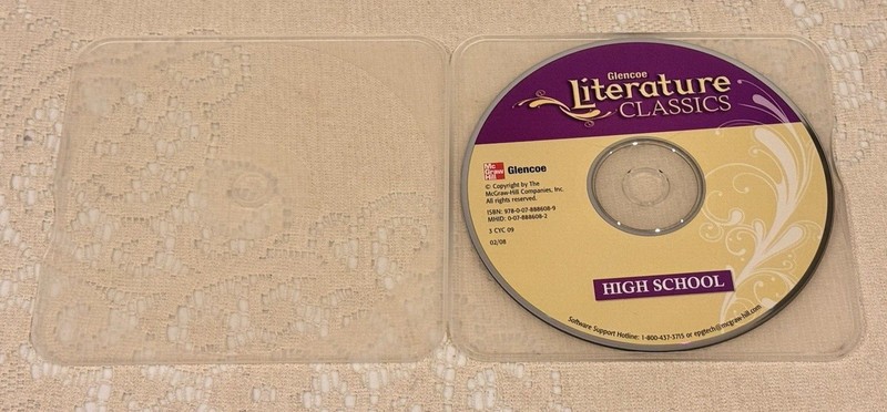 Glencoe Literature Classics: High School CD 2008 stories lessons teaching tools! gallery