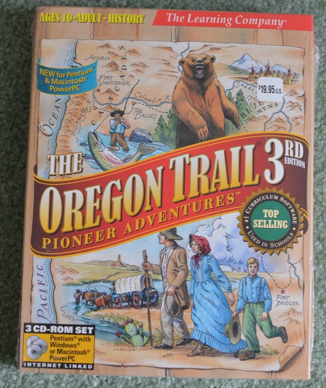 Oregon Trail~3rd Ed~1999~NEW~NIB~Sealed~The Learning Company~CD ROM Windows Mac