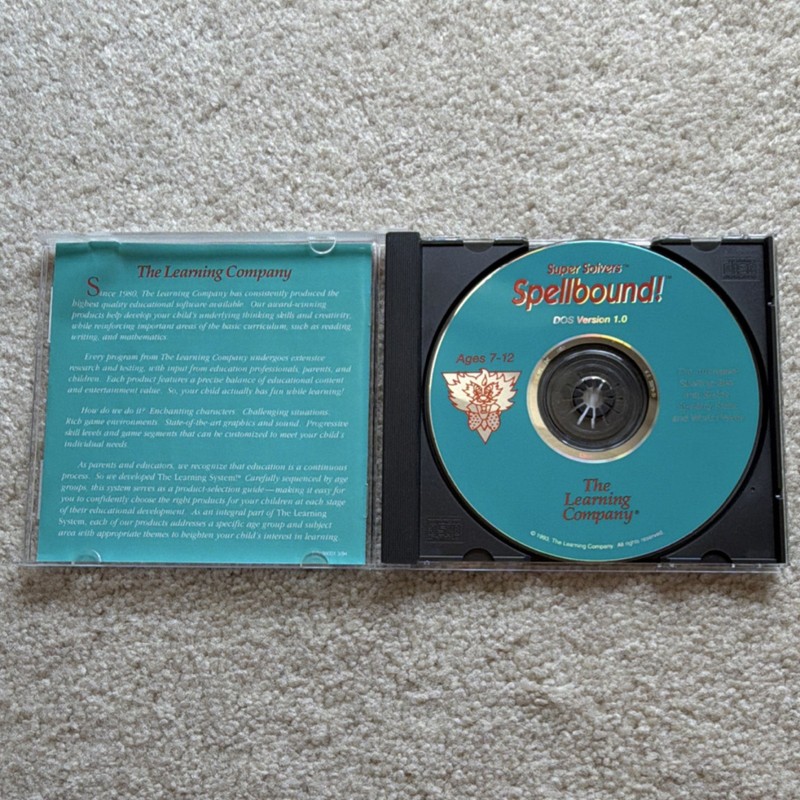 The Learning Company Super Solvers Spellbound CD-ROM MS-DOS Windows 3.1 Reading gallery
