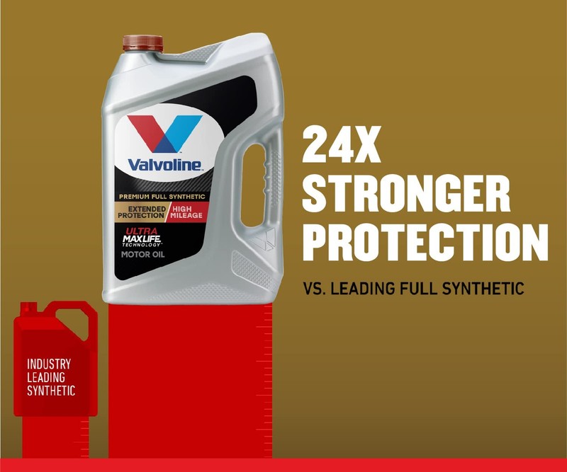 Extended Protection High Mileage with Ultra MaxLife Technology 5W 30 Full gallery