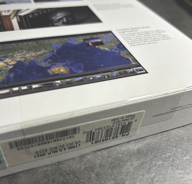 Photoshop Lightroom 4 Full Retail Edition still in the sealed package! gallery