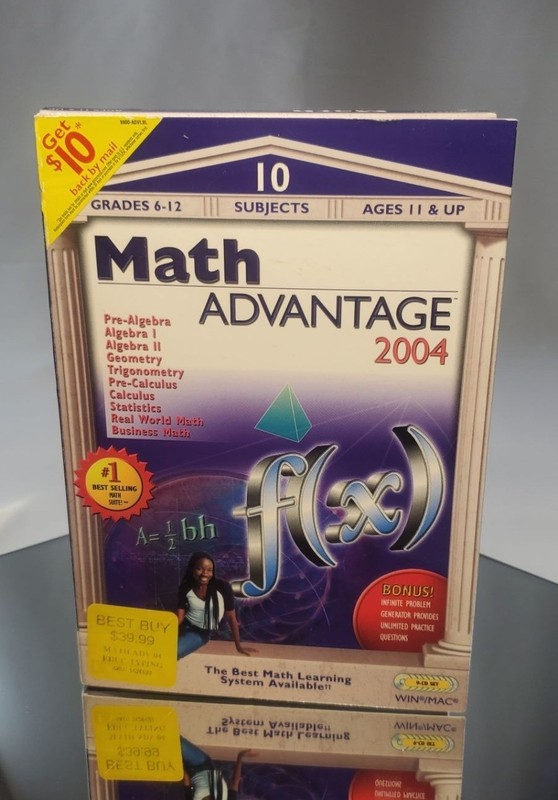 Math Advantage 2004 CDs 9 of 10 Trig Statistics Pre-Calculus Algebra