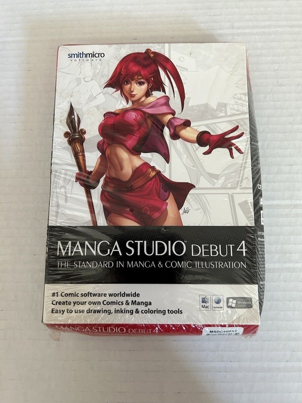 Manga Studio Debut 4 SmithMicro Software