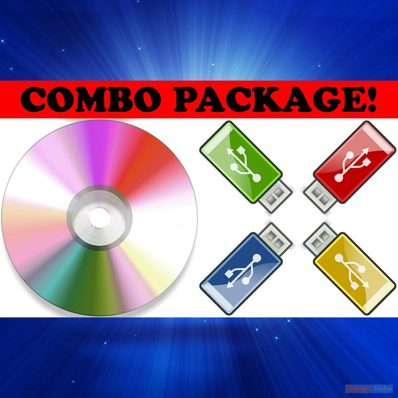 NEW & Fast Ship! System Rescue CD – Repair / Restore Hard Drive Data Loss – USB
