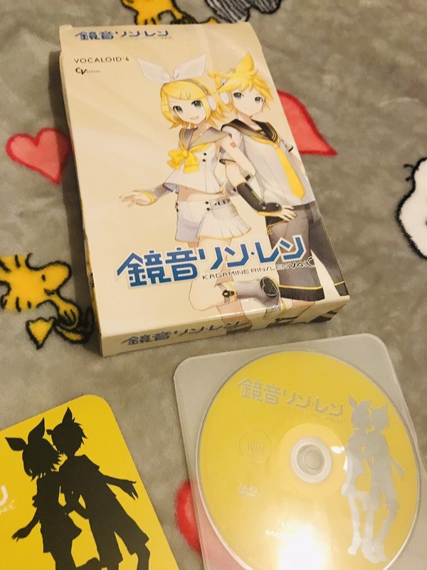 Kagamine Rin Len V4X English Voice Library VOCALOID 4 DVD-ROM PC Softwear gallery