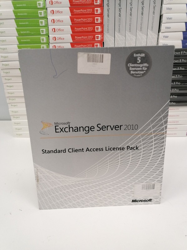Microsoft Exchange Server 2010 Standard Client Access German MLP 5 Device CAL