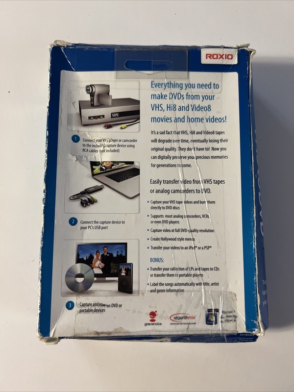 Roxio Easy VHS to DVD for Windows Create DVD Movies from VHS gallery