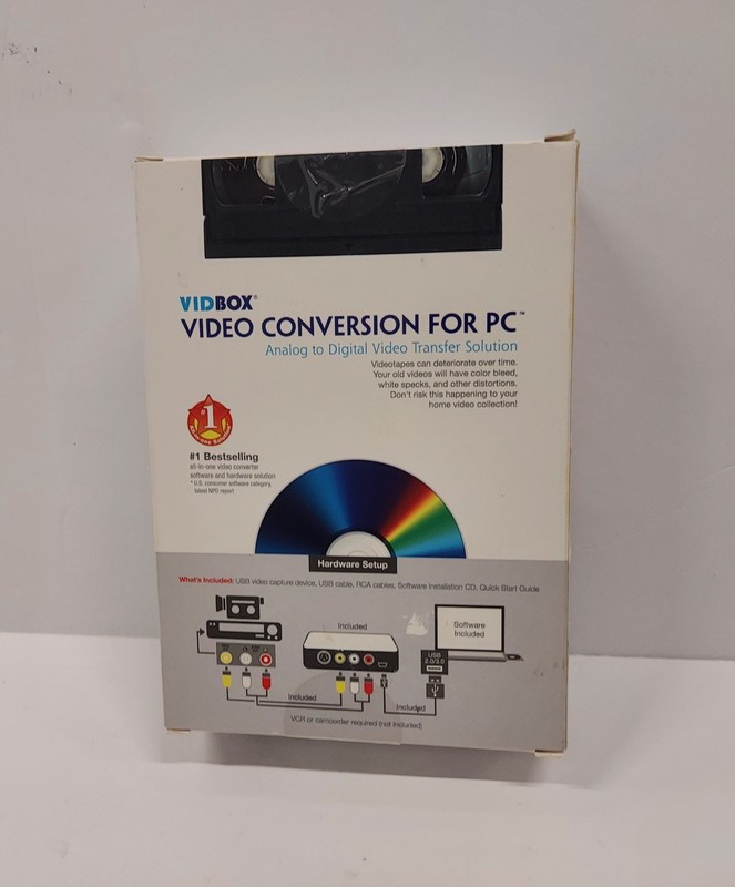 Honestech Vidbox For Mac Analog to Digital Video Conversion Solution Sealed gallery