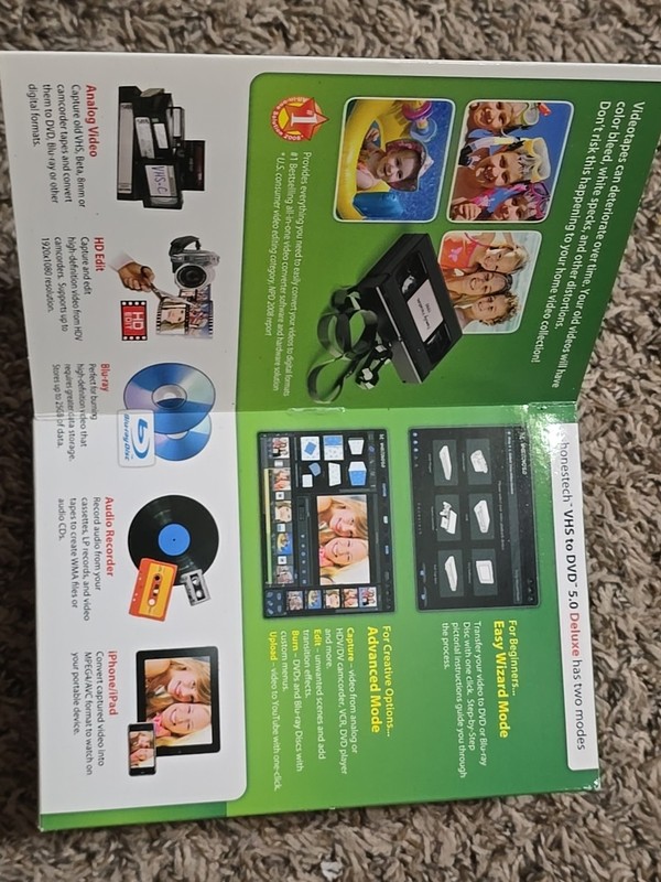 Honestech VHS to DVD 5.0 Deluxe Powerful & Effortless Video Conversion Solution gallery
