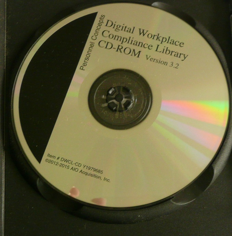 Digital Workplace Compliance Library CD-ROM Personnel Concepts gallery