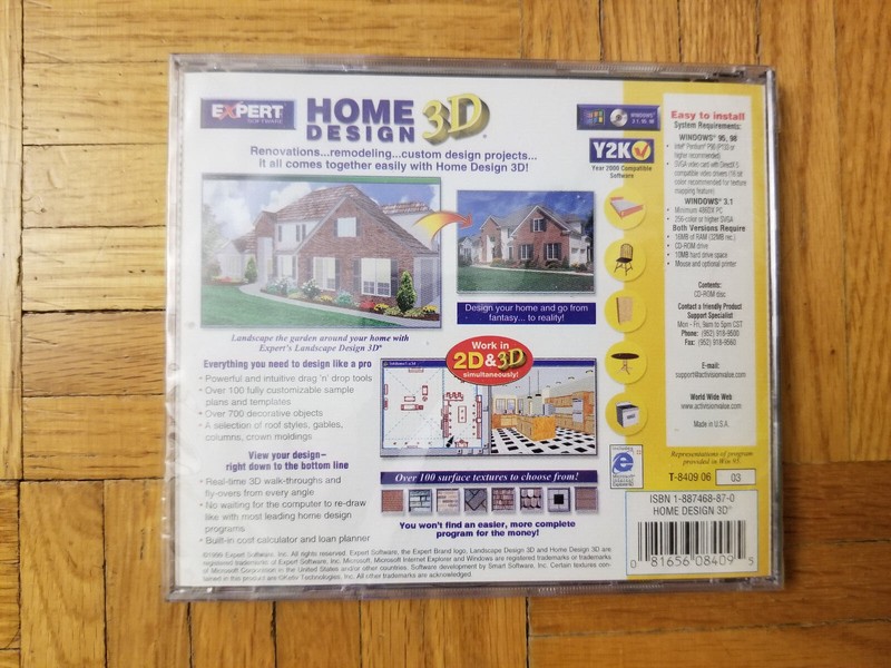 Home Design 3D Design Home and Garden 1999 - Windows 95 & 98 gallery