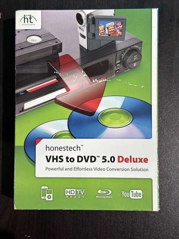 Honestech VHS to DVD 5.0 Deluxe Powerful & Effortless Video Conversion Solution gallery