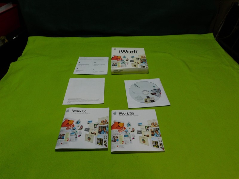 iWork 06 CD Plus 2 Booklets and More, Includes Orig. Box and Codes. Untested gallery
