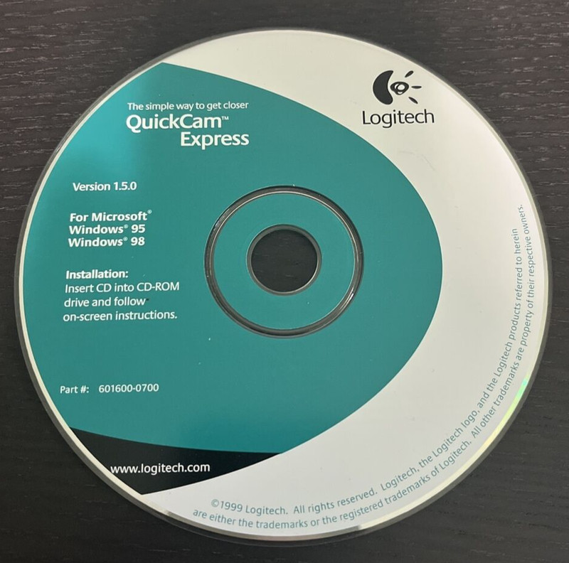 Logitech – QuickCam Express -CD – Version 1.5.0