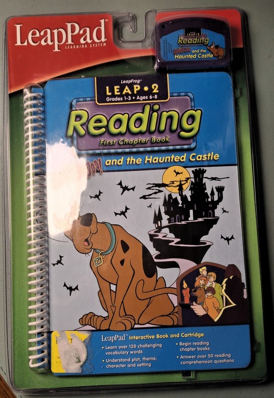 LeapFrog LeapPad Interactive Book & Cartridge Scooby-Doo and the Haunted Castle