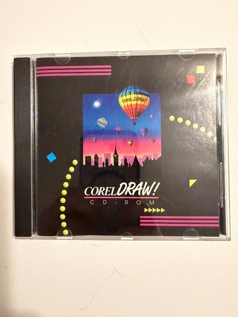 CorelDRAW! 3.0 Boxed Complete PC Software Windows Floppy Disk Vintage gallery