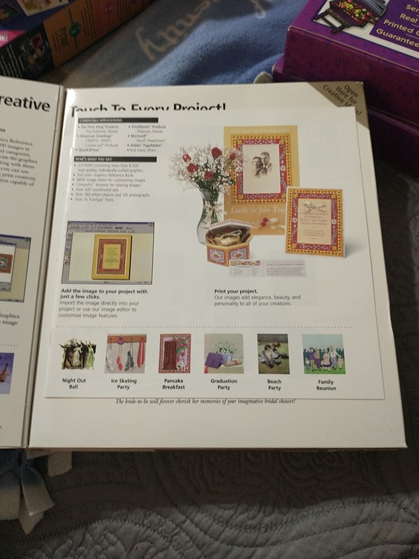 Clickart Parties & Entertainment by Broderbund PC CD gallery