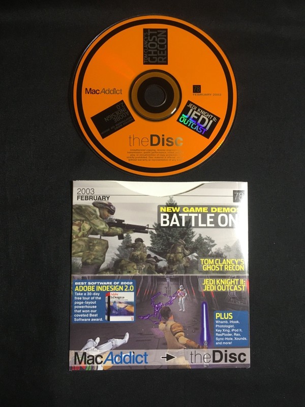 MacAddict The Disc - February 2003 - #78 - Battle On! - Imagine Media gallery