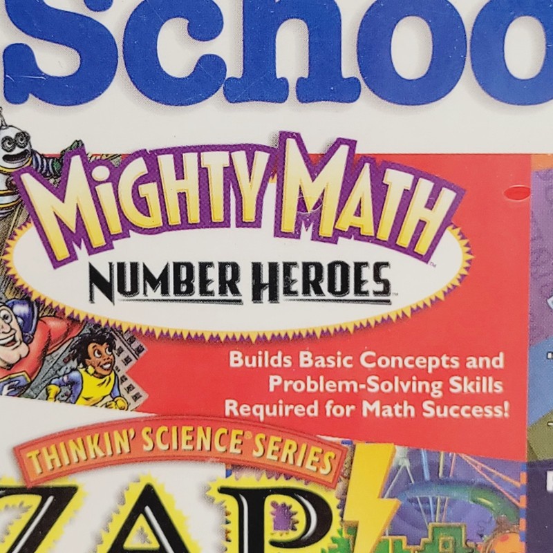 Southwestern School Set Mighty Math Cyberchase ZAP Mind Power Spongebob Typing gallery