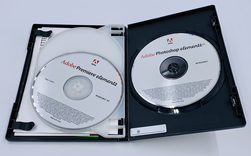 Adobe Photoshop Elements 3.0 AND Adobe Premiere Elements, for XP Same Box, LOOK gallery