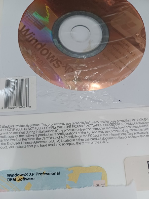 Microsoft XP Professional with Service Pack 3