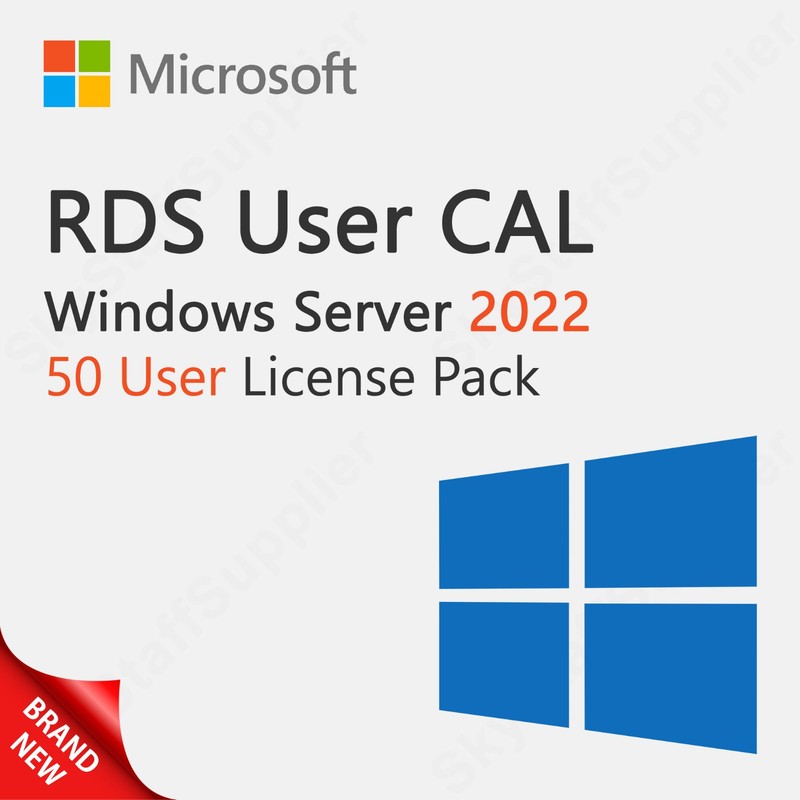 Windows Server 2022 Remote Desktop RDS License 50 Users FULL NEW RETAIL PACK gallery