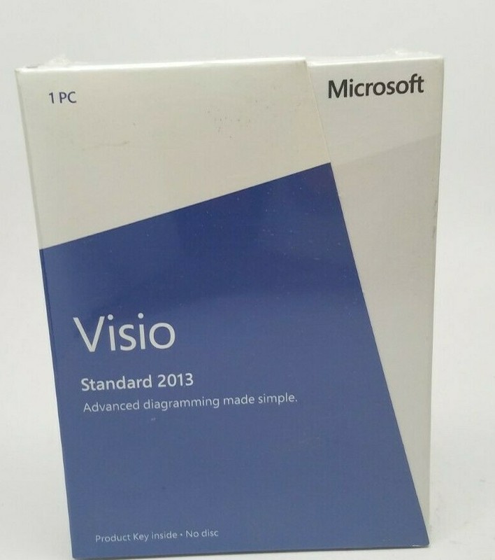Microsoft Visio Standard 2013 #D86-04736