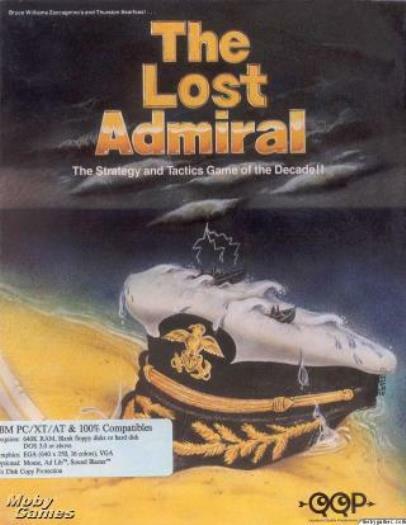 The Lost Admiral w/ Manual PC CD control towns cities game of land acquisition!