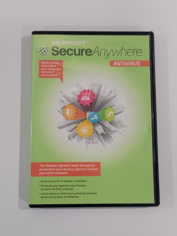 Webroot SecureAnywhere AntiVirus (2006 – 2011) Webroot Software