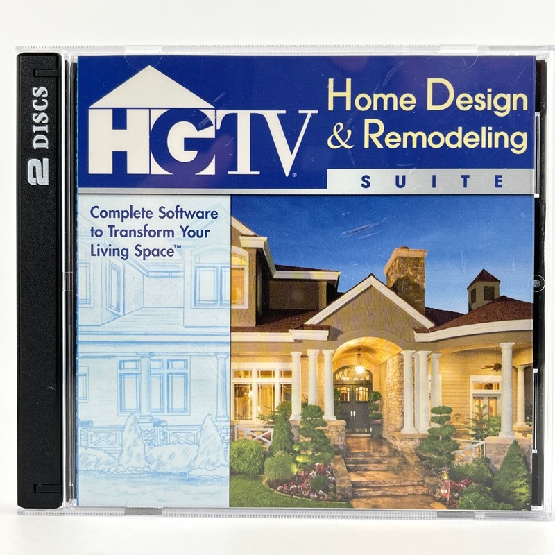 HGTV Home Design Remodeling Suite Software Windows XP Vista 3 CD-ROM