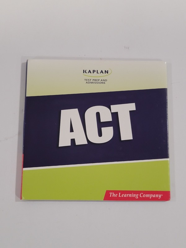 Kaplan ACT Test Prep & Admissions PC CD-ROM 📀 The Learning Company