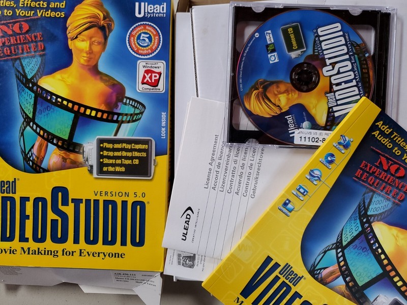 Ulead VideoStudio 5 PC New in box gallery