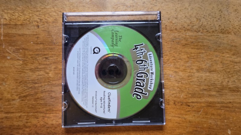 Vintage Kids Educational PC CD-ROM Game Lot of 5 - JumpStart, Arthur, ClueFinder gallery