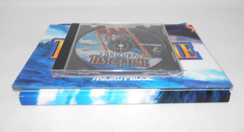 Civilization II PC Game Lot • Micro Prose Test of Time Gold Ed Windows Vintage gallery